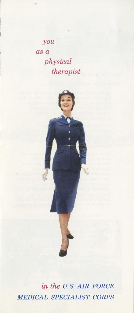 Brochure, U.S. Air Force Medical Specialist Corps, ca. 1955